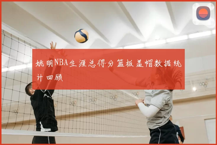 姚明NBA生涯总得分篮板盖帽数据统计回顾