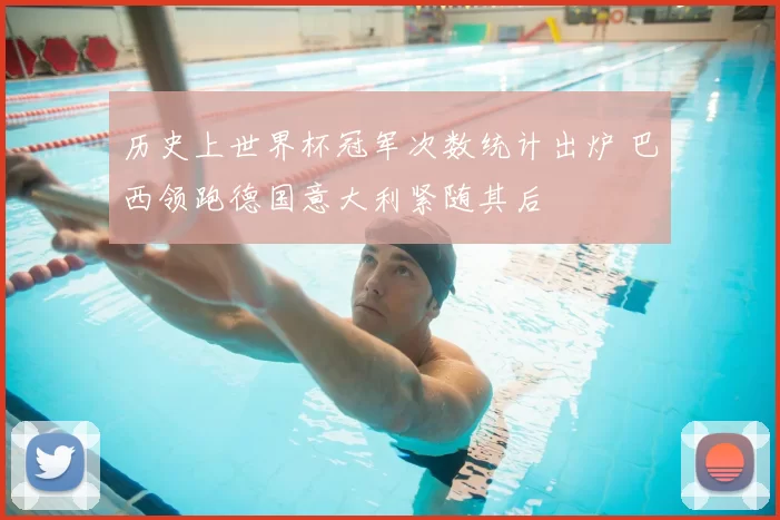历史上世界杯冠军次数统计出炉 巴西领跑德国意大利紧随其后