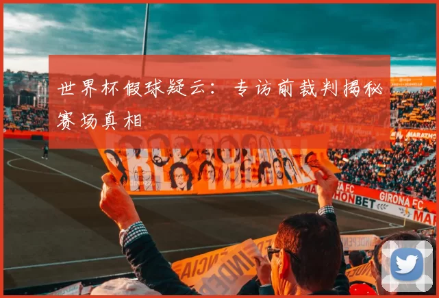 世界杯假球疑云：专访前裁判揭秘赛场真相