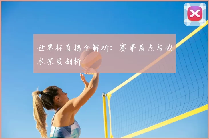 世界杯直播全解析：赛事看点与战术深度剖析