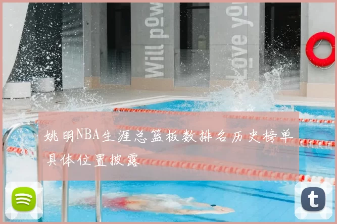 姚明NBA生涯总篮板数排名历史榜单具体位置披露