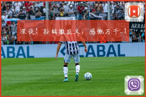 深夜!孙铭徽发文,感慨万千_1